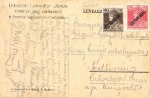 Budapest X. Kőbánya, Leimetter János vendéglője a Régi Sörház, bejárati kapu (EK)