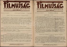 1946 A Filmújság és a Magyar film összesen 5 db száma
