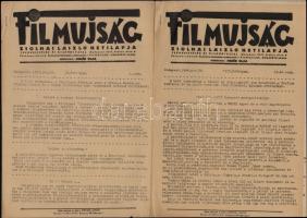 1946 A Filmújság és a Magyar film összesen 5 db száma