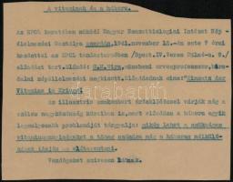 1945 Az EPOL sokgyermekes családok osztálya 4 db nyomtatvány