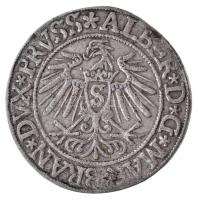 Porosz Hercegség 1537. 1Gr Ag "Brandenburgi Albert" (1,98g) T:2,2-
Duchy of Prussia 1537....