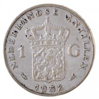 Holland Antillák 1952. 1G Ag "Julianna" T:2
Netherlands Antilles 1952. 1 Gulden Ag "...