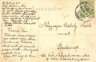 Zilah, Zalau; Tuhutum utca, üzlet, piaci árusok. W. L. (?) 2317. Kiadja Seres Samu / street view, sh...