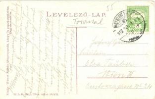 1912 Nagyszentmiklós, Sannicolau Mare; Gróf Nákó kastély. W.L. Bp. 6714. Wiener Náthán kiadása / cas...