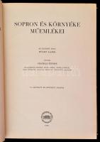 Csatkai Endre-Dercsényi Dezső-Entz Géza et al.: Sopron és környéke műemlékei. Előszót írta: Fülep La...