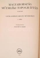 Csatkai Endre-Dercsényi Dezső-Entz Géza et al.: Sopron és környéke műemlékei. Előszót írta: Fülep La...