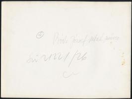 Sziklai Dezső(1910-1997): Fiatal gépmunkások, 2 db szocreál fotó, feliratozva, 17×23 cm