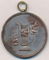 1936. Meztőturi Levente - Érdem jeléül ezüstözött fém érem füllel (38mm) T:2,2- ph., kopott ezüstözés