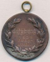 1936. "Meztőturi Levente - Érdem jeléül" ezüstözött fém érem füllel (38mm) T:2,2- ph., kop...