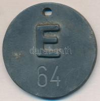 DN "Műjégpálya" zseton, lyukasztott (40mm) T:2