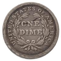 Amerikai Egyesült Államok 1838. 1d Ag (2,61g) T:3
USA 1838. 1 Dime Ag (2,61g) C:F
Krause KM#63.1