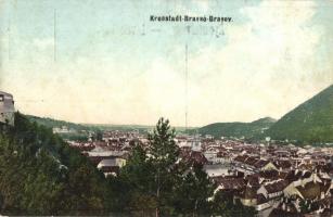 Brassó, Kronstadt, Brasov; látkép. Kiadja Wilh. Hiemesch / general view (fl)