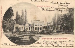 1902 Kolozsvár, Cluj; Sétatéri mulató. Dunky Fivérek cs. és kir. udv. fényképészek / promenade, restaurant, inn (EK)