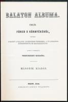 Balaton albuma. Emlék Füred s környékéről. / Album des Balaton. Erinnerung an Füred und seine Umgebu...