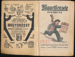 1937 A "Függetlenség" évkönyve, Benne Gömbös Gyula életútja, valamint az 1936-os Olimpia k...