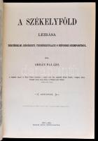 Orbán Balázs: Székelyföld leírása. Reprint kiadás, két kötetben. Csatári Dániel kísérőtanulmányával....