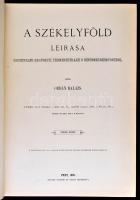 Orbán Balázs: Székelyföld leírása. Reprint kiadás, két kötetben. Csatári Dániel kísérőtanulmányával....