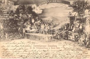 1900 Paris, Sammelgruppe Sonneberg für die Weltausstellung / Exposition Universelle (EK)