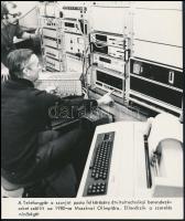 cca 1960-1980 Életképek a szovjet-magyar barátság történetéből, 4 db sajtófotó, feliratozva, 20,5×24...