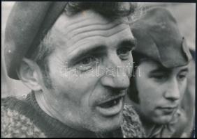 cca 1960-1980 4 db szociofotó, kettő hátulján pecséttel jelzett (Kotroczó István / Magyar Ifjuság), ...