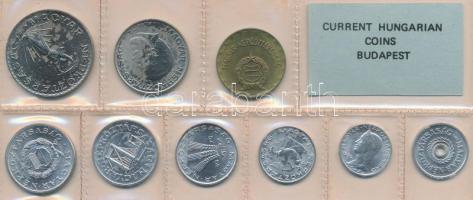 1979. 2f-10Ft (9xklf) érmés forgalmi sor fóliatokban T:1 fo.
Adamo FO12