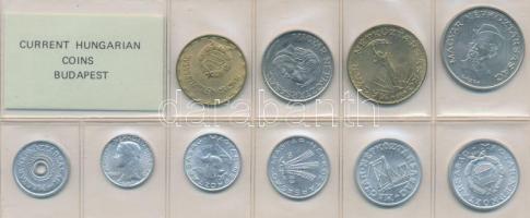 1983. 2f-20Ft (10xklf) érmés forgalmi sor fóliatokban T:1 Adamo FO16