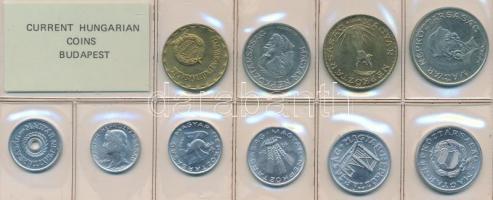 1984. 2f-20Ft (10xklf) érmés forgalmi sor fóliatokban T:1 Adamo FO17