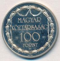 1990. 100Ft "200 éves a hivatásos magyar nyelvű színjátszás" T:1 (eredetileg PP)
Adamo EM...