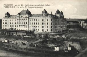 Pozsony k.u.k. army headquarter