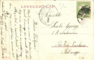 Kecskemét, Városi bérpalota, üzlet. W. L. 334. (EK)