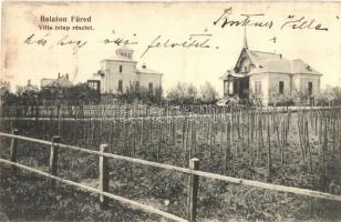 1911 Balatonfüred, villa telep, villák (fl)