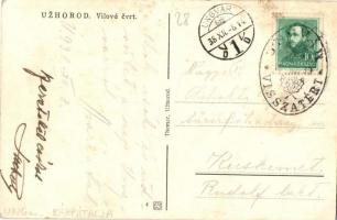 Ungvár, Uzshorod, Uzhorod; Vilová cvrt. + "1938 Ungvár visszatért" So. Stpl