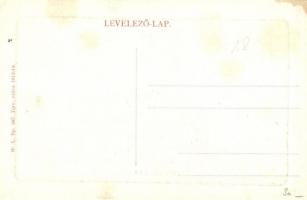 Kazán-szoros, Cazane (Vaskapu-szoros, Portile de Fier); Széchenyi emlék. W. L. Bp. 187. / road, monu...