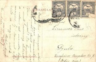 1912 Zsombolya, Hatzfeld, Jimbolia; Deák Ferenc utca, Fazekas, Hoffmann, Gólya Mihály üzlete. W. L. ...