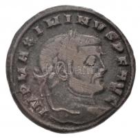 Római Birodalom / Siscia / II. Maximinus 312. AE Follis (5,4g) T:2- Roman Empire / Siscia / Maximinus II 312. AE Follis IMP MAXIMINVS P F AVG / IOVI CO-NS-ERVATORI - wreath-epsilon - SIS (5,4g) C:VF RIC VI 227b