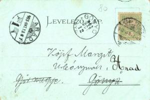 1903 Nagyszeben, Hermannstadt, Sibiu; K. ung. Staatsgymnasium, K. ung. Finanzdirektion / Állami gimn...