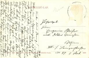 Bazin, Bösing, Bözing, Pezinok; Kossuth Lajos utca. W.L. Bp. 4452. Klein Alfrédné kiadása / street (...