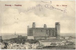 Pozsony, Pressburg, Bratislava; vár / Schloss / castle