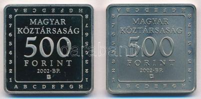 2002. 500Ft "Kempelen Farkas Sakkautomatája" (2x) T:PP,BU 
Adamo EM181