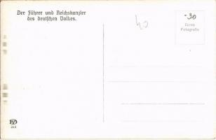 Der Führer und Reichskanzler des deutschen Volkes / Adolf Hitler, leader of the NSDAP, German Nazi P...