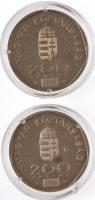 2000. 200Ft Cu-Ni-Zn "2000. évforduló" (2x) T:PP,BU
Adamo EM164