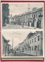 Pöstyén-fürdő, Kúpele Piestany; leporello képeslapfüzet 10 lappal / leporello postcard booklet with ...