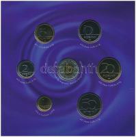 2007. 1Ft-100Ft (8xklf) "Római Szerződés" forgalmi sor, benne 50Ft "50 éves a Római S...