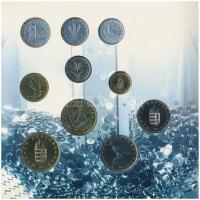 1996. 10f-100Ft 10klf db "50 éves a forint" forgalmi sor dísztokban T:BU 
Adamo FO29