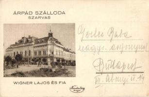 Szarvas, Wigner Lajos és fia Árpád szállodája