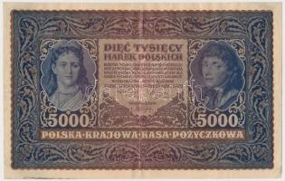 Lengyelország 1920. 5000M T:III Poland 1920. 5000 Marek C:F