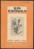 1919 Kis Krónika, 1919. október 21., I. évf. 4. szám. Főmunkatárs: Krúdy Gyula. Szerk.: Zilahy Lajos. Művészeti szerkesztő: Major Henrik. Bp., 1919, Rácz Vilmos Lapkiadóvállalata, Hornyánszky Viktor-ny., 16 p. Ritka, összesen csak hat szám jelent meg, ez az I. évf. 4. szám.