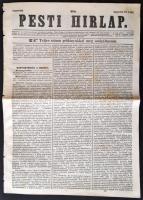 1843 Pesti Hírlap. 1843. aug. 17., 274 sz. Szerk.: Kossuth Lajos. Bp., Landerer Lajos, 551-558 p. Pulszky Ferenc vezércikkével. Korabeli reklámokkal.