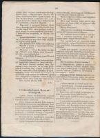 1849 Komáromi lapok. 1849. szept. 7., 48. sz. Szerk.: Friebeisz István. Komárom, Szigler testvérek,1...