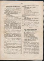 1849 Komáromi lapok. 1849. szept. 7., 48. sz. Szerk.: Friebeisz István. Komárom, Szigler testvérek,1...